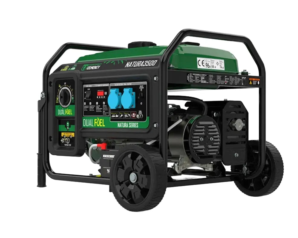 Dualfuel Stromerzeuger 3300W Genergy Natura 3500 SVR - Benzin & LPG Genergy