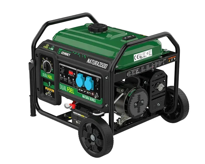 Dualfuel Stromerzeuger 3300W Genergy Natura 3500 SVR - Benzin & LPG Genergy