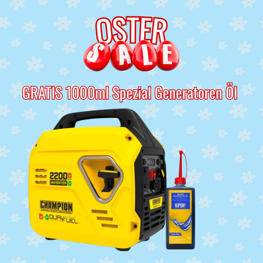 2200 Watt DualFuel Inverter Stromerzeuger Champion MightyAtom 2200