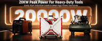 Powerstation 3600 W // 2304 Wh maXpeedingrods PG3600-EU Camping und Notstromversorgung maXpeedingrods