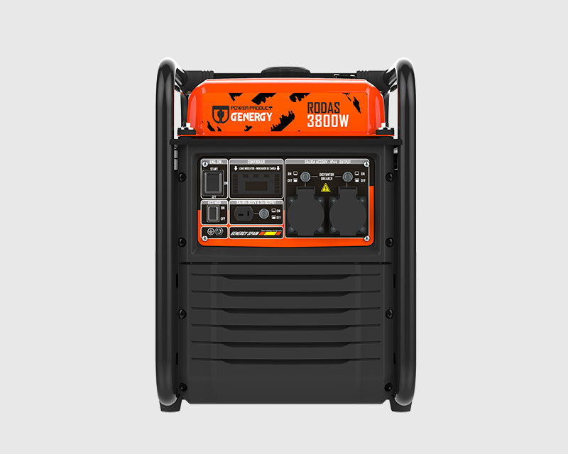 Inverter Stromerzeuger Benzin 3800 Watt RODAS E-START Genergy