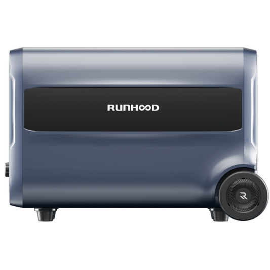 2400W | 3 IN 1 Balkonkraftwerk | Powerstation | PV-Speicher | Home-Backup | RUNHOOD F2400 mit 2400Wh