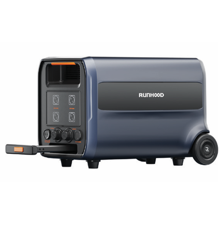 2400W | 3 IN 1 Balkonkraftwerk | Powerstation | PV-Speicher | Home-Backup | RUNHOOD F2400 mit 2400Wh