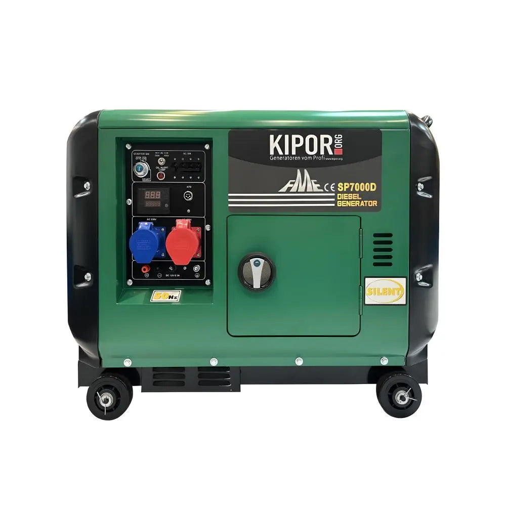 FME SP7000D Same Power AVR-Diesel-Stromerzeuger mit Drehstrom für die Baustelle