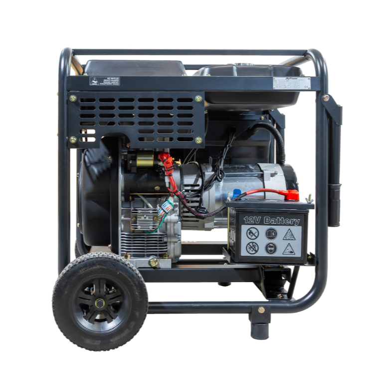 Diesel Stromaggregat DG10000LEK-T von ITC-POWER – 7,6 kW 230V & 400V ITC