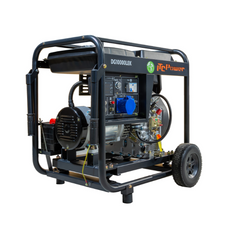 Diesel Stromaggregat DG10000LEK-T von ITC-POWER – 7,6 kW 230V & 400V ITC