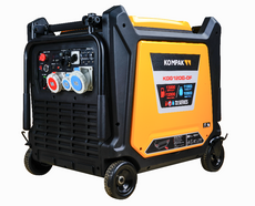 16 kVA 400 V Gas & Benzin KGG120Ei-DF Inverter Stromaggregat Kompak