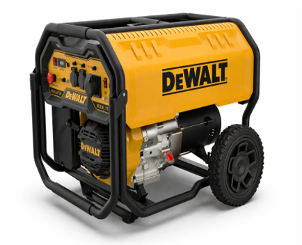 Stromerzeuger Benzin AVR 6500 Watt DXPG65EU 230V mit E-Start DeWalt