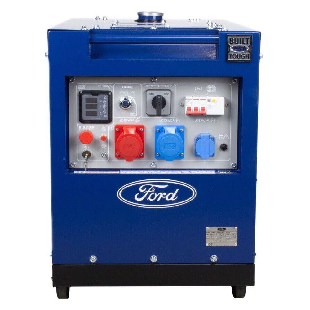 Stromerzeuger Diesel AVR Ford FDT10200SE 6500 Watt