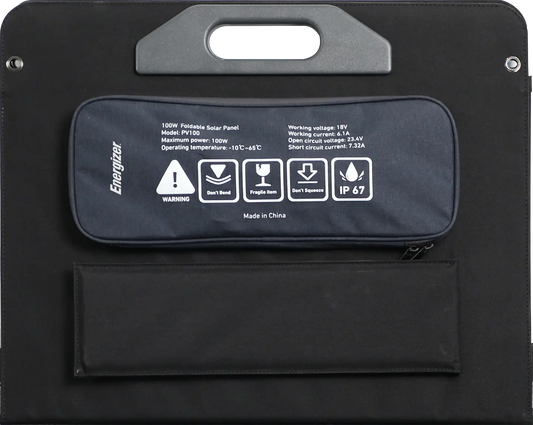 Energizer Sunpack 100 faltbares Solarpaneel 100W für tragbare Powerstation Kipor.org