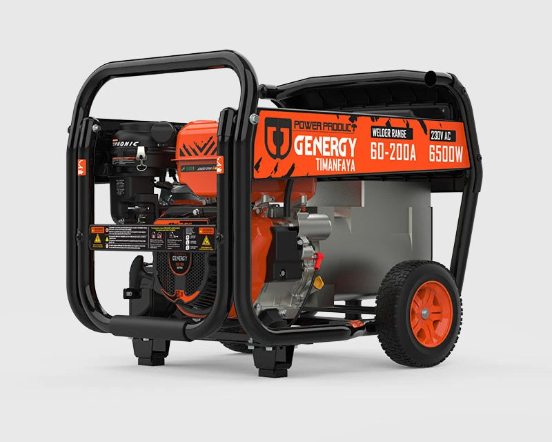 Schweißgenerator Benzin AVR 6500W mit E-Start / 60-200A - Genergy Timanfaya Genergy