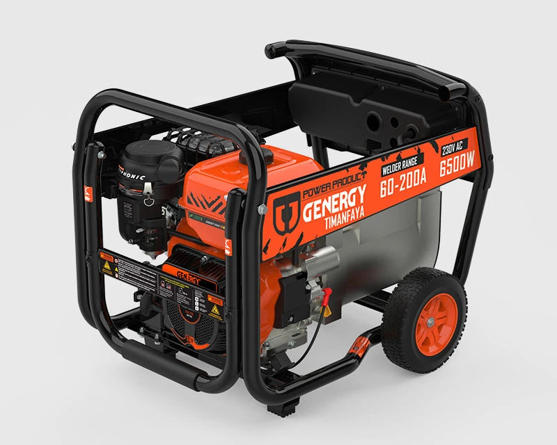 Schweißgenerator Benzin AVR 6500W mit E-Start / 60-200A - Genergy Timanfaya Genergy