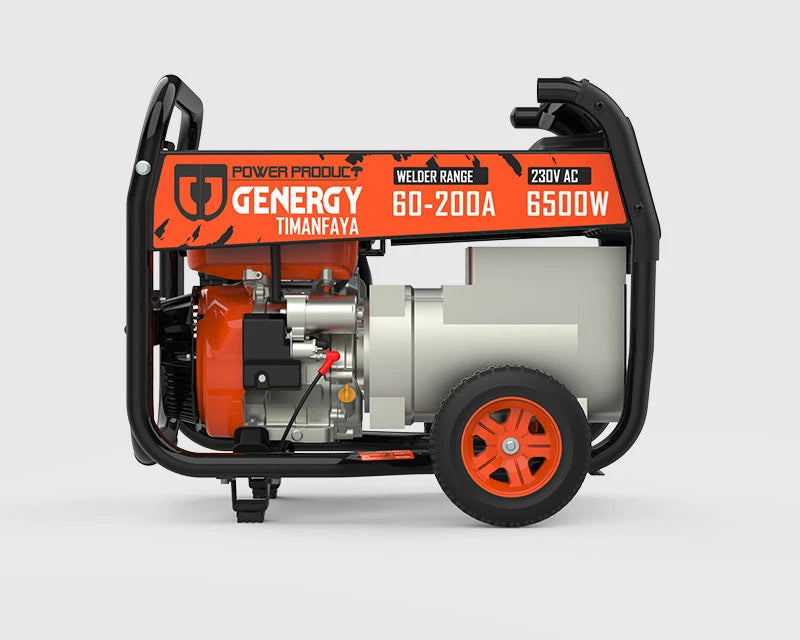 Schweißgenerator Benzin AVR 6500W mit E-Start / 60-200A - Genergy Timanfaya Genergy