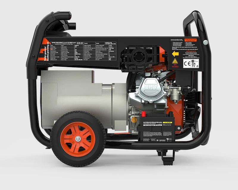 Schweißgenerator Benzin AVR 6500W mit E-Start / 60-200A - Genergy Timanfaya Genergy
