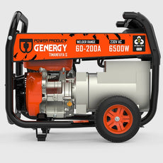 Schweißgenerator Benzin AVR 6500W / 60-200A - Genergy Timanfaya-S IP67