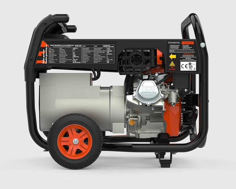 Schweißgenerator Benzin AVR 6500W / 60-200A - Genergy Timanfaya-S IP67