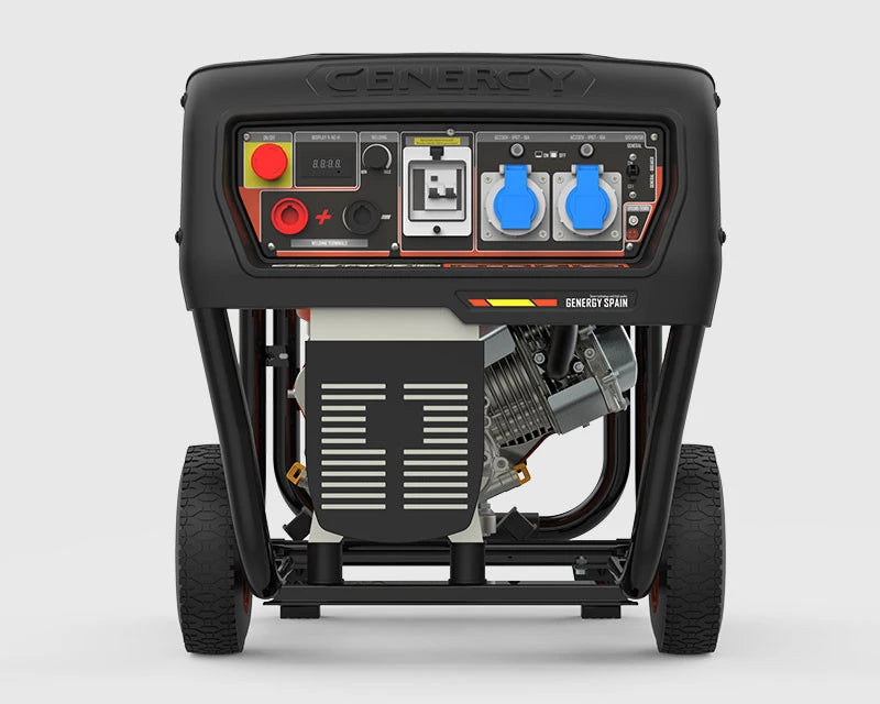 Schweißgenerator Benzin AVR 6500W / 60-200A - Genergy Timanfaya-S IP67