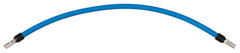 Verdrahtungsbrücke 6 mm² blau 185 mm beidseitig mit 11 mm isolierter Aderendhülse