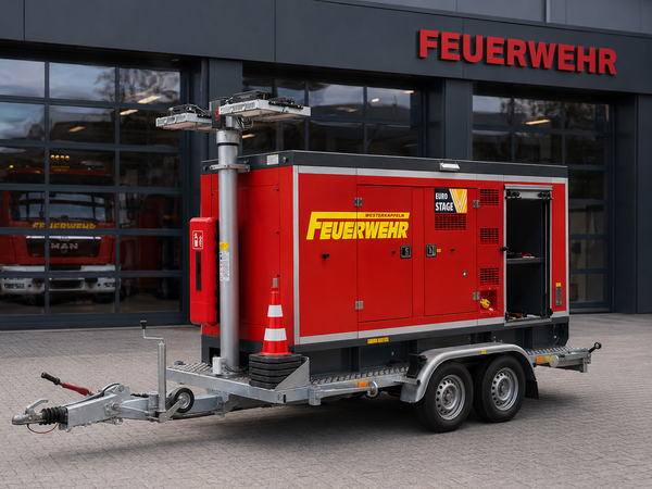 Feuerwehr Aggregat FME Y61 S5 - Stage V BOS, Feuerwehr, THW, DIN 14684 Kipor.org