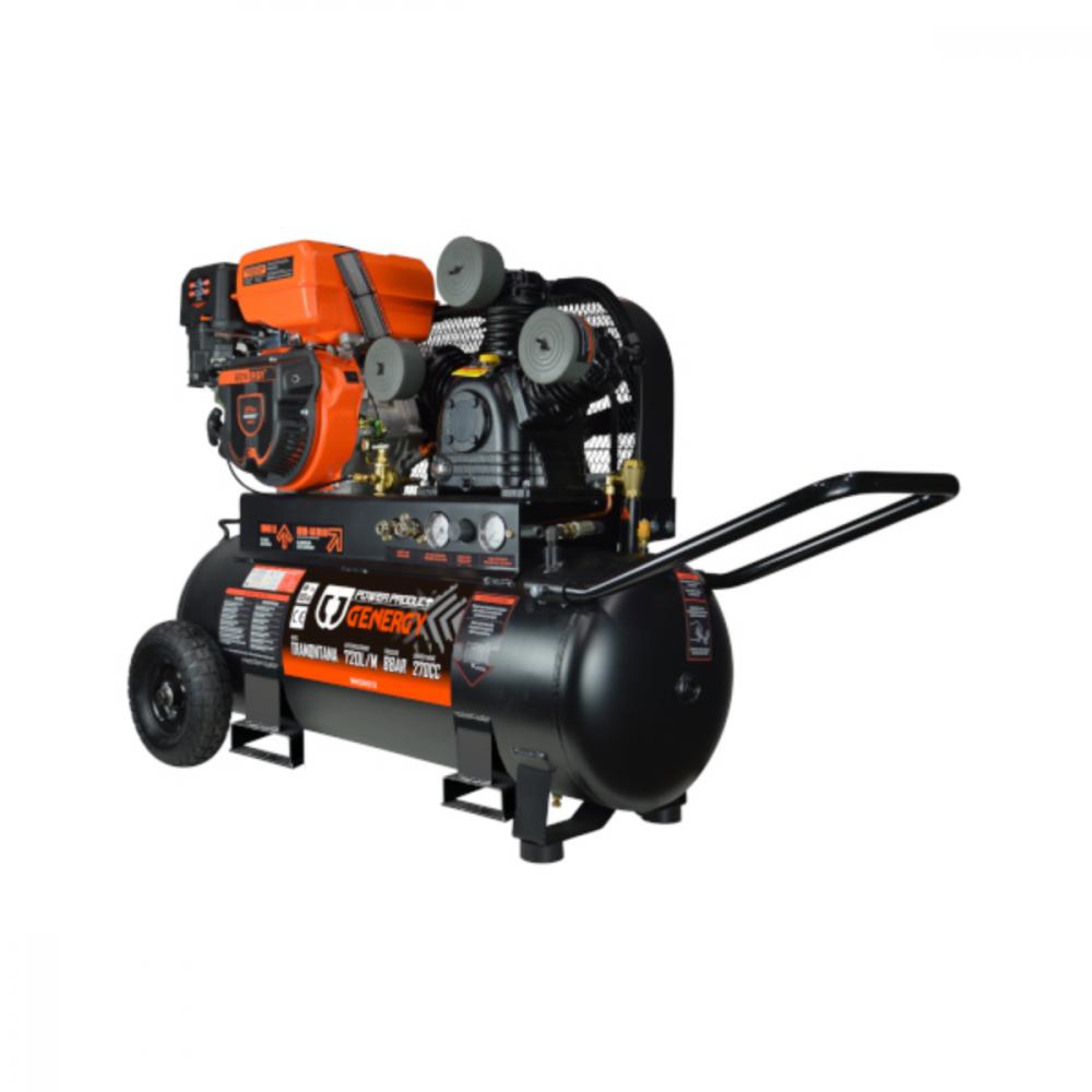 GENERGY TRAMONTANA 8BAR 720L/H Benzin-Kompressor  Leistungsstark und mobil für anspruchsvolle Druckluftanwendungen