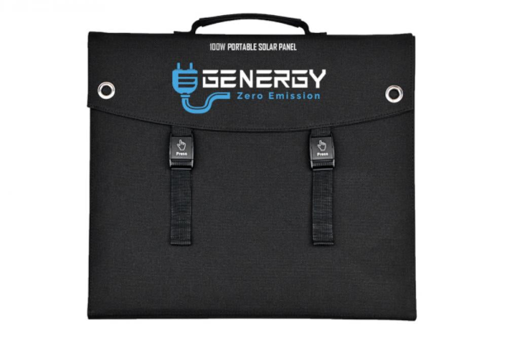 faltbares Solarpanel genergy GZE100 bag