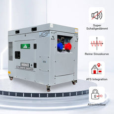FME 8000iD 230V & 400V - 8000 Watt Diesel Inverter Generator mit integriertem ATS-Eingang (Jetzt Vorbestellen) FME