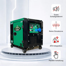 Stromerzeuger Diesel Inverter 5500 Watt FME XG-SF 5600D Carbon FME