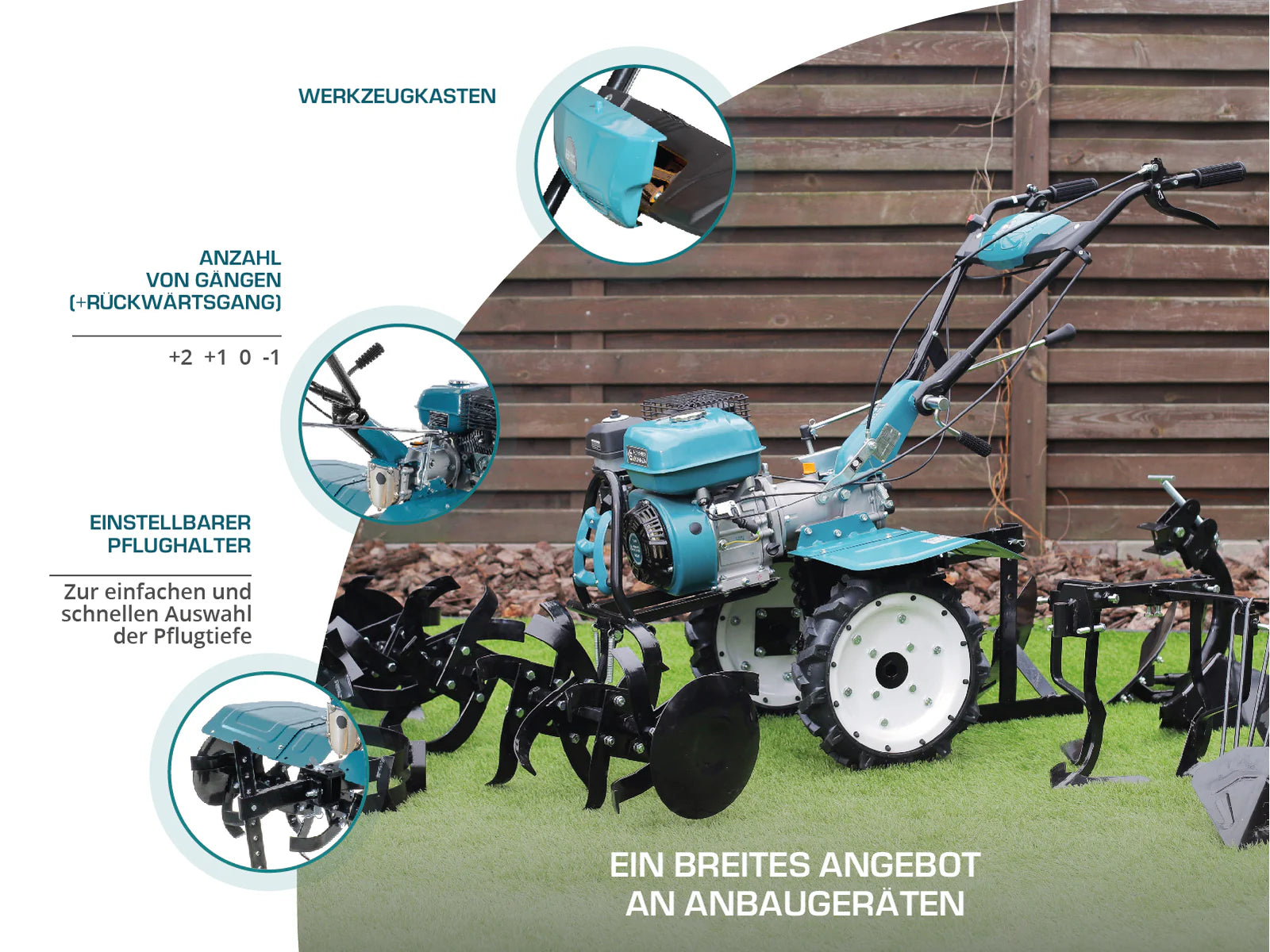 Benzin-Bodenhacke KS 7HP-1050G
