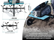 Benzin-Bodenhacke KS 7HP-850A