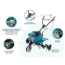 Benzin-Bodenhacke KS 7HP-950A Könner & Söhnen