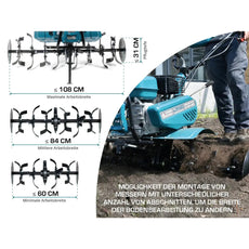 Benzin-Bodenhacke KS 7HP-950S Könner & Söhnen