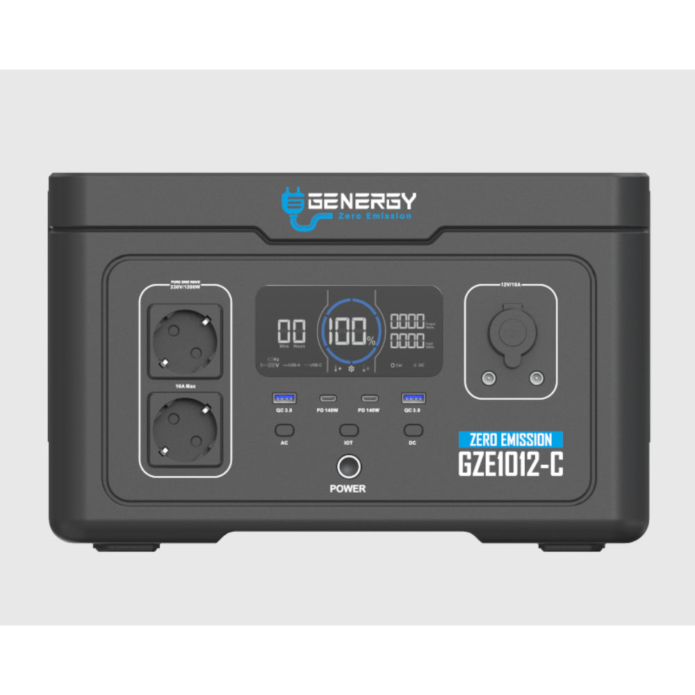 Powerstation 992Wh - 3600W max. Output GENERGY GZE-1012-C Genergy