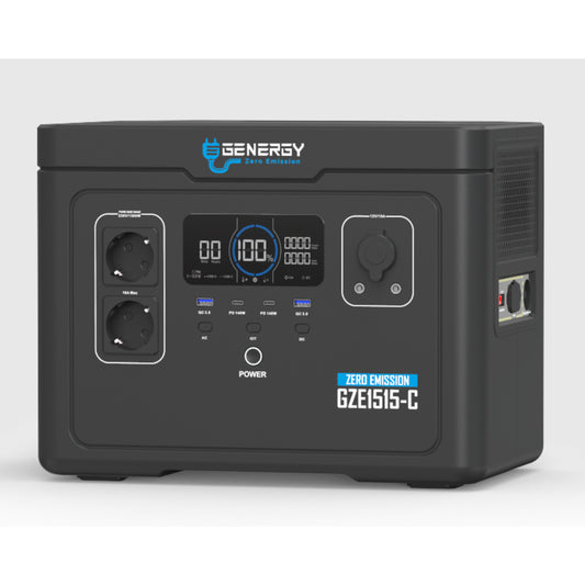 Powerstation 1488Wh - 3600W max. Output GENERGY GZE-1515-C Genergy