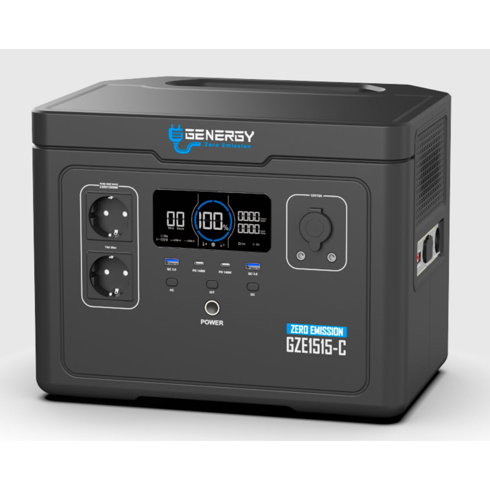 Powerstation 1488Wh - 3600W max. Output GENERGY GZE-1515-C Genergy