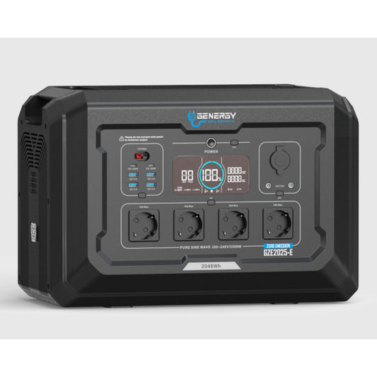Powerstation 2048Wh - 5400W max. Output GENERGY GZE-2025-E Genergy