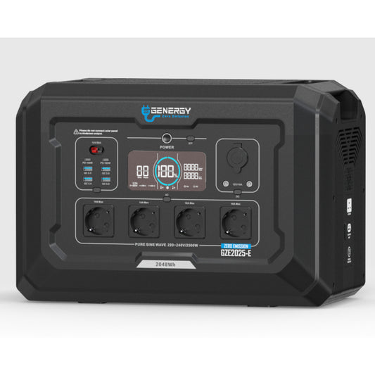Powerstation 2048Wh - 5400W max. Output GENERGY GZE-2025-E Genergy