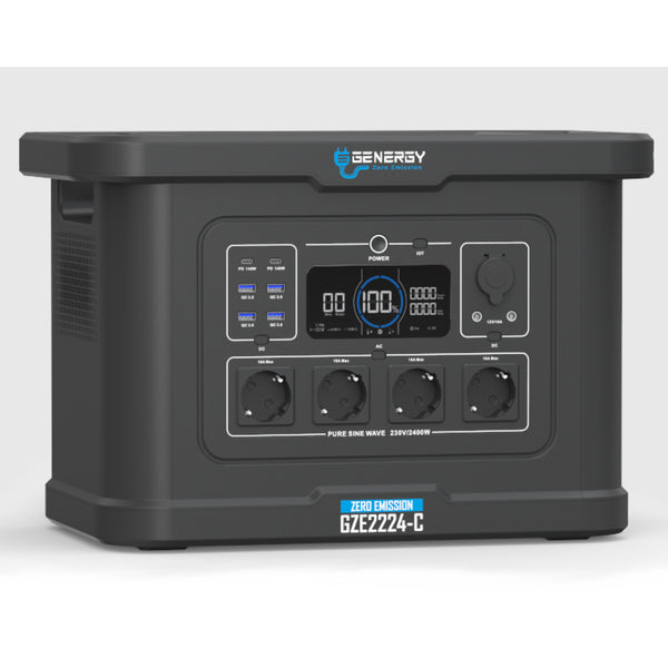 Powerstation 2232Wh - 4500W max. Output GENERGY GZE-2224-C Genergy