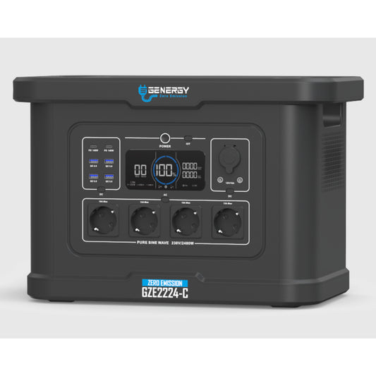 Powerstation 2232Wh - 4500W max. Output GENERGY GZE-2224-C Genergy