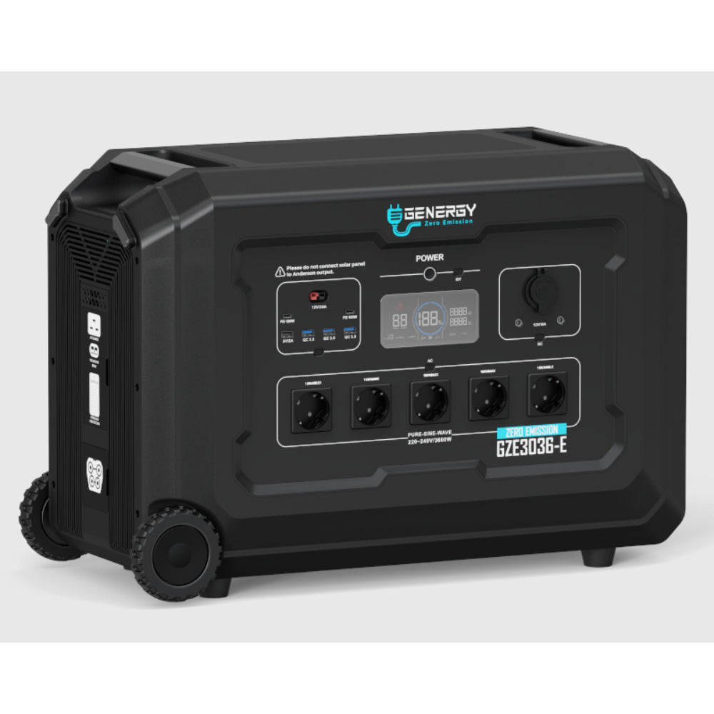 Powerstation 3072Wh - 7000W max. Output GENERGY GZE-3036-E Genergy