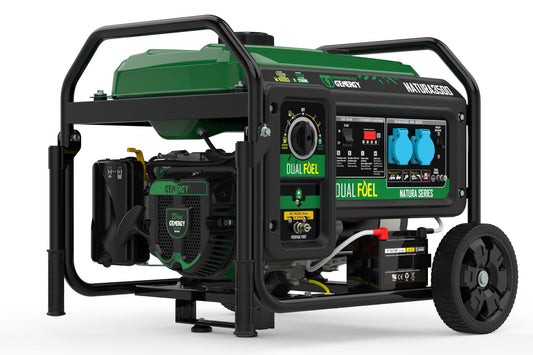 Dualfuel Stromerzeuger 3300W Genergy Natura 3500 SVR - Benzin & LPG