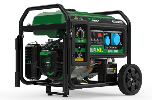 Dualfuel Stromerzeuger 5500W Genergy Natura 6000  SVR - Benzin & LPG