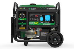 Dualfuel Stromerzeuger 5500W Genergy Natura 6000  SVR - Benzin & LPG