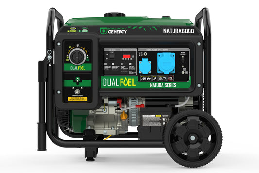 Dualfuel Stromerzeuger 5500W Genergy Natura 6000  SVR - Benzin & LPG