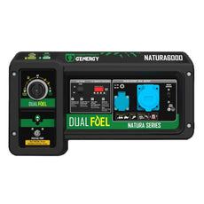 Dualfuel Stromerzeuger 5500W Genergy Natura 6000  SVR - Benzin & LPG Genergy