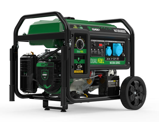 Dualfuel Stromerzeuger 8500W Genergy Natura 8000  SVR - Benzin & LPG