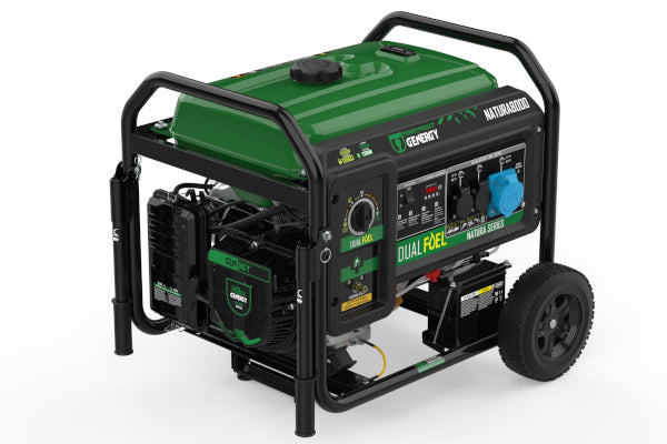 Dualfuel Stromerzeuger 8500W Genergy Natura 8000  SVR - Benzin & LPG