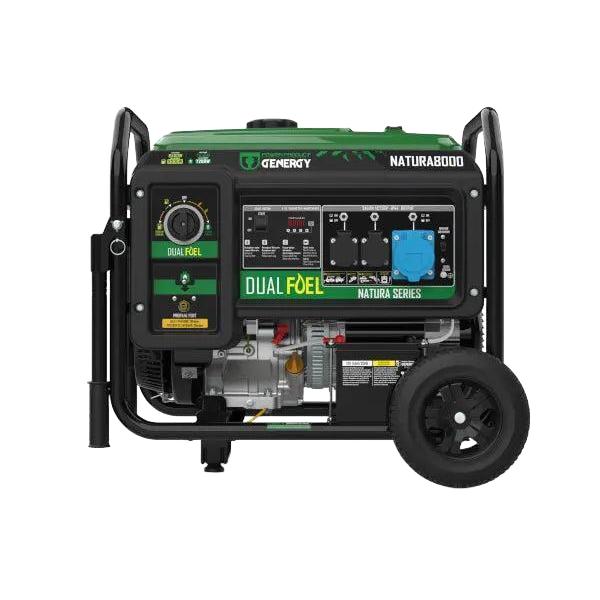 Dualfuel Stromerzeuger 8500W Genergy Natura 8000  SVR - Benzin & LPG Genergy