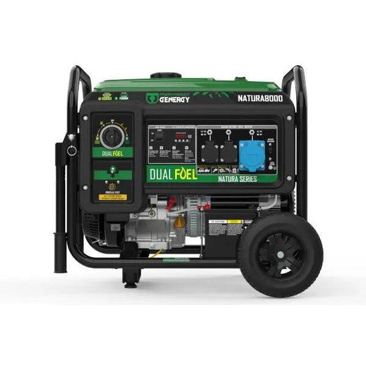 Dualfuel Stromerzeuger 8500W Genergy Natura 8000  SVR - Benzin & LPG Genergy