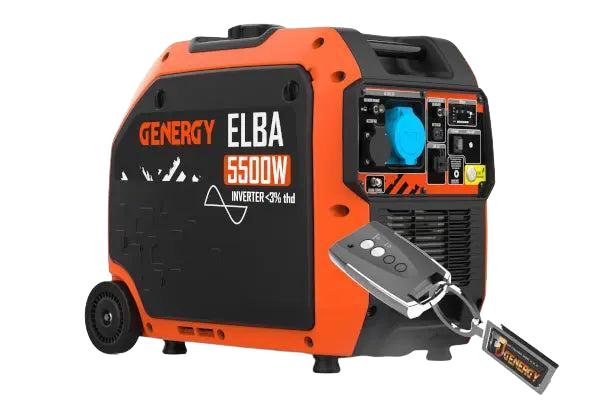 Inverter Stromerzeuger Benzin 5500 Watt mit Fernbedienung Genergy Elba Genergy