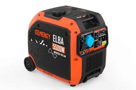 Inverter Stromerzeuger Benzin 5500 Watt mit Fernbedienung Genergy Elba Genergy